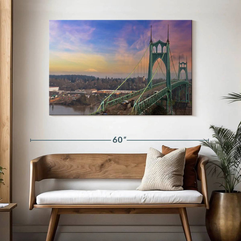 Lilie St Johns Bridge, Oregon, H 32 po x l 48 po