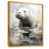 Gold Floater Framed