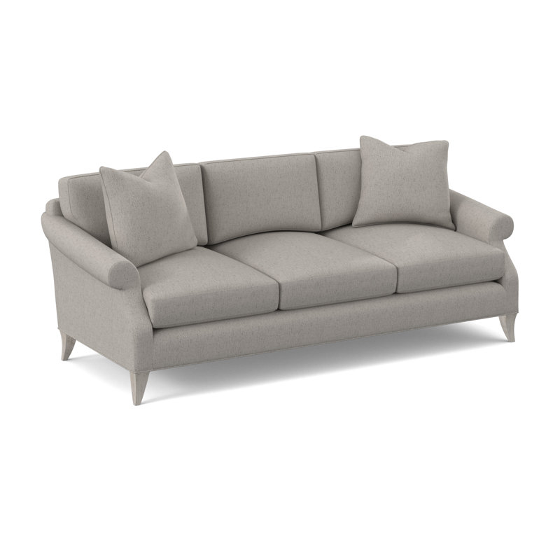 Turner Upholstered 86'' Sofa, Bisque, Libby Linen