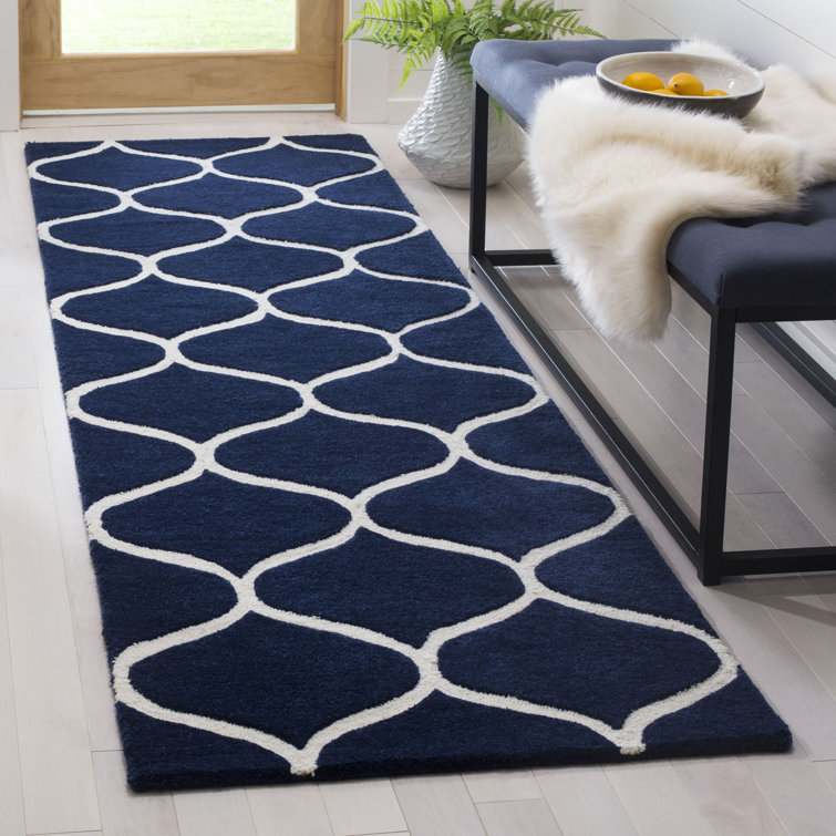 Cannen Hand Tufted Wool Geometric Rug