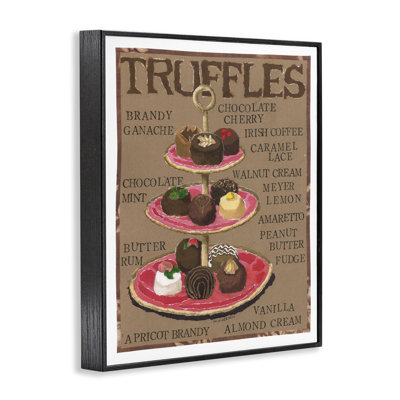 Art assorti de truffes au chocolat par Nancy Overton