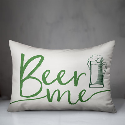 Patty Beer Me Throw Pillow