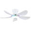Ventilateur de plafond encastré avec lumière et télécommande / app-2022488743-2022488746