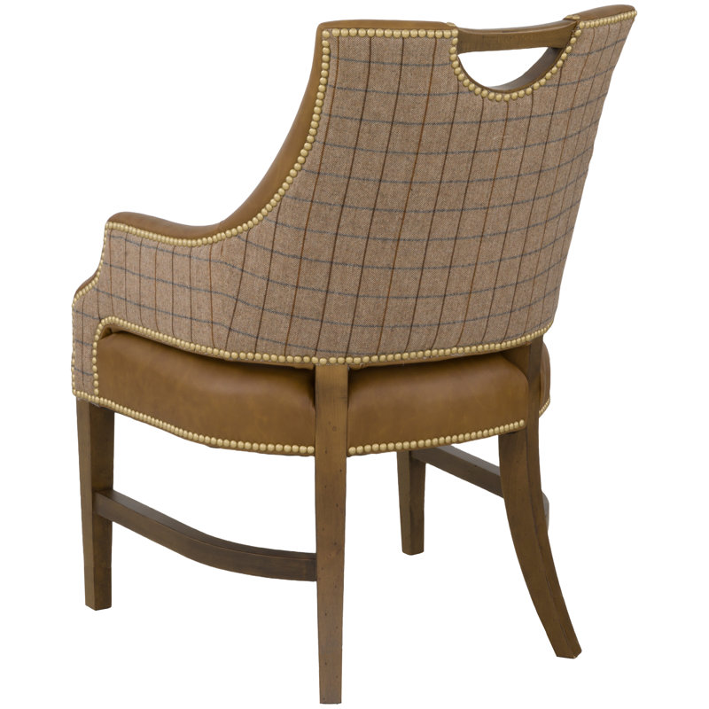 Leather Armchair, Mica, Small Aged Bronze, 1130 Pottery