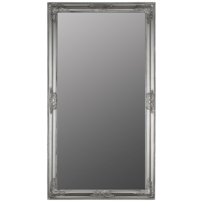 Gambier Wood Flat Wall Mirror, 132cm H x 72cm W