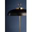 Lampe de table rechargeable Hector en laiton vieilli et bronze vieilli
