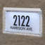 Enseigne d'adresse gravée en cristal Frosted-1067319328-1067319330
