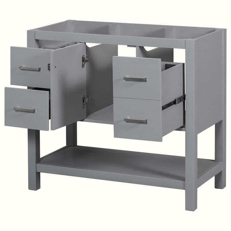 35.4'' Single Bathroom Vanity Base Only