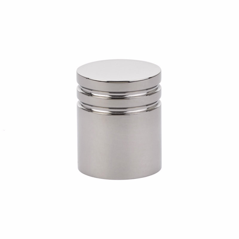 Emtek Metric Cabinet Knob, Polished Nickel, 1.13''