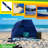 Wakeman Outdoors Pop-Up Beach Tent with UV Protection - Water and Wind-Resistant with Carry Bag-44218561