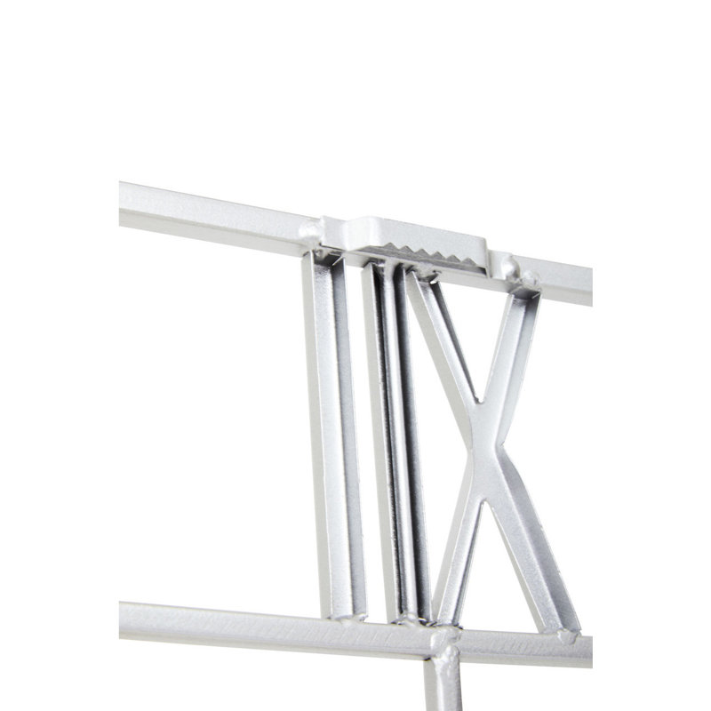 Braelynn Metal Wall Clock, Silver
