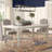 Gladyce Extendable Acacia Solid Wood Dining Table