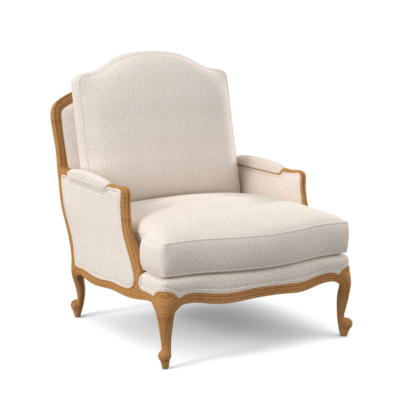 St. Helena Armchair, Amber, Structure Royal Blue