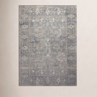 Chris Loves Julia x Loloi Rosemarie Sand Lagoon Rug