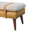 Banc en cuir Marisal Boucle X