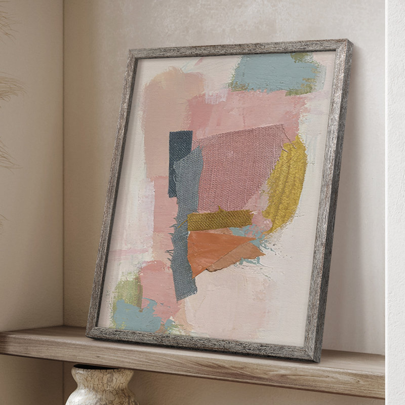 Touch of Orange II Framed Print - Solid Wood, 30" H x 24" W