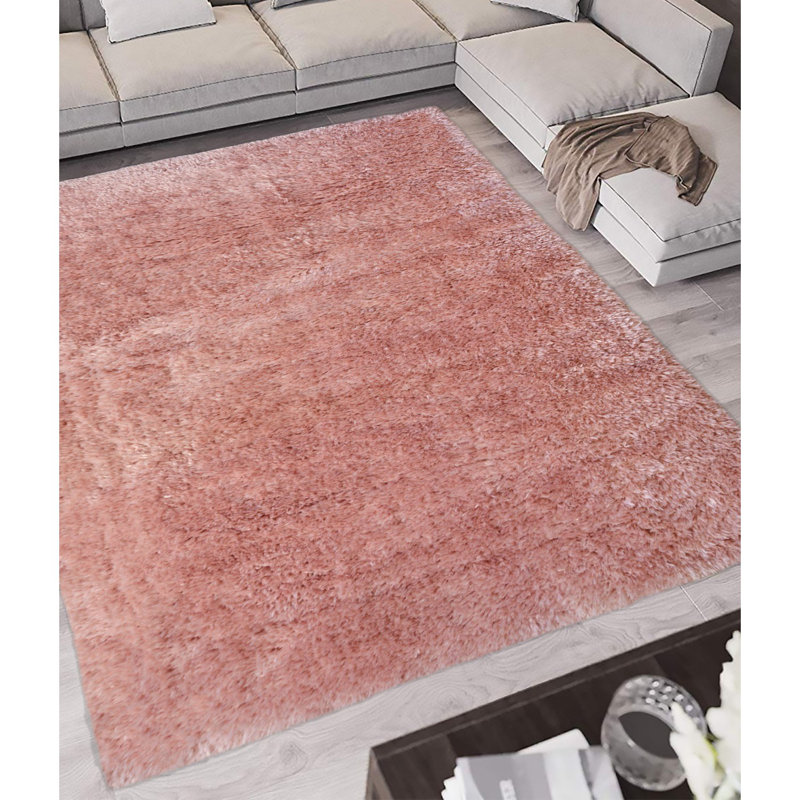 LAGOM PLAIN PINK , Rectangle 160 x 230 cm