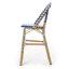 Tabouret de bar 29,5 po en rotin français pour l'extérieur (sans la table)