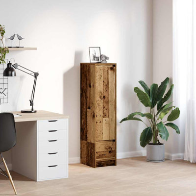 Highboard 29.5X34x119.5 Cm Engineered Wood