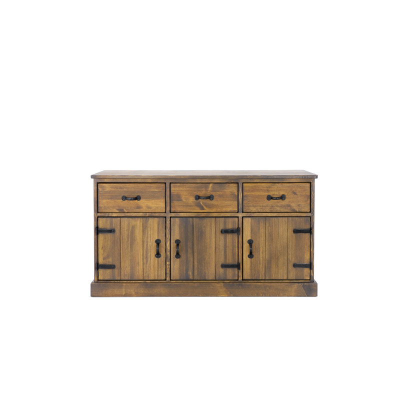 Broussard 152cm Solid Wood Sideboard