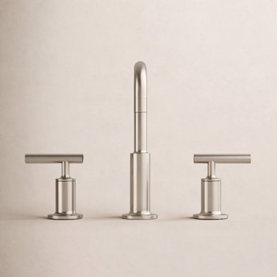 Purist Low-Handle Widespread Bathroom Faucet
