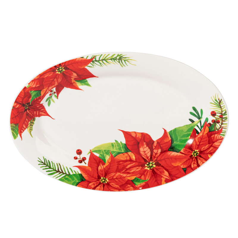 Ensemble de service en céramique - Ensemble de 1 plat de service, 1 bol de service et 1 ensemble de salières et poivrières