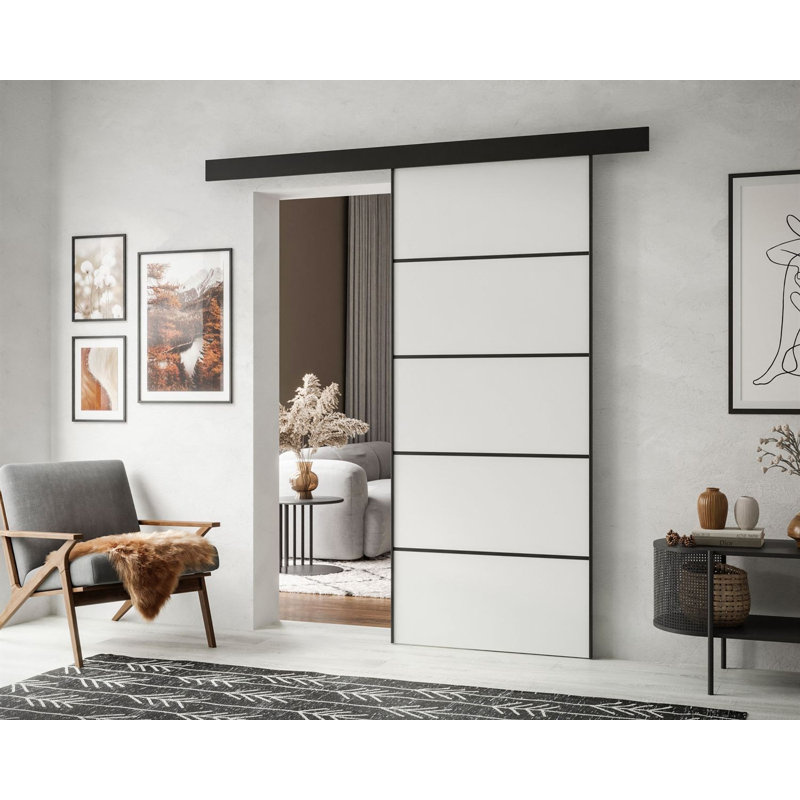 HINOKI PLUS Sliding Doors, 86 cm, White