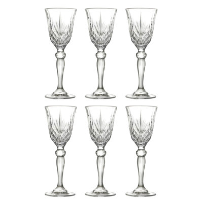 Lorilee 2.25oz. Cordial Glass Set