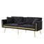 2 Seater Velvet Sofa Bed-1517013269