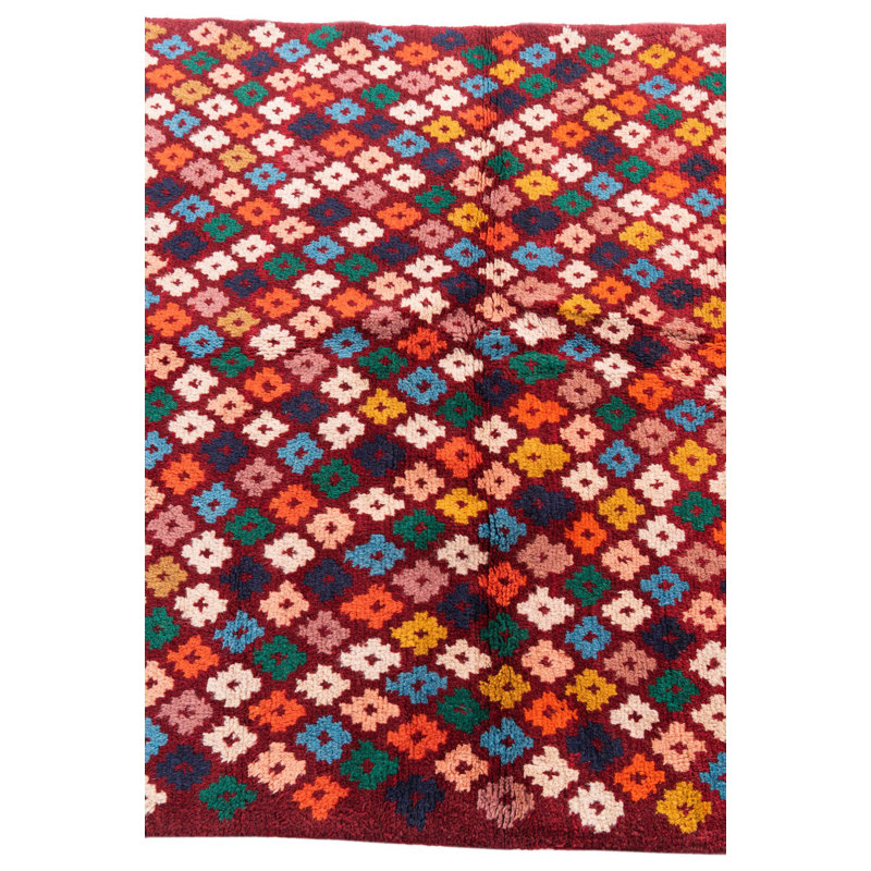 Tapis bordeaux Nunez