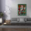 «Yurith Santa Window 4 on Canvas» par David Lindsley, reproduction-411550286