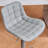 Lochie Swivel Adjustable Height Bar Stools Faux Leather Modern Barstools Upholstered Counter Stools-1325331217