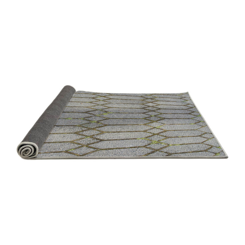 Tapis gris Power Loom, Carré 6 pi