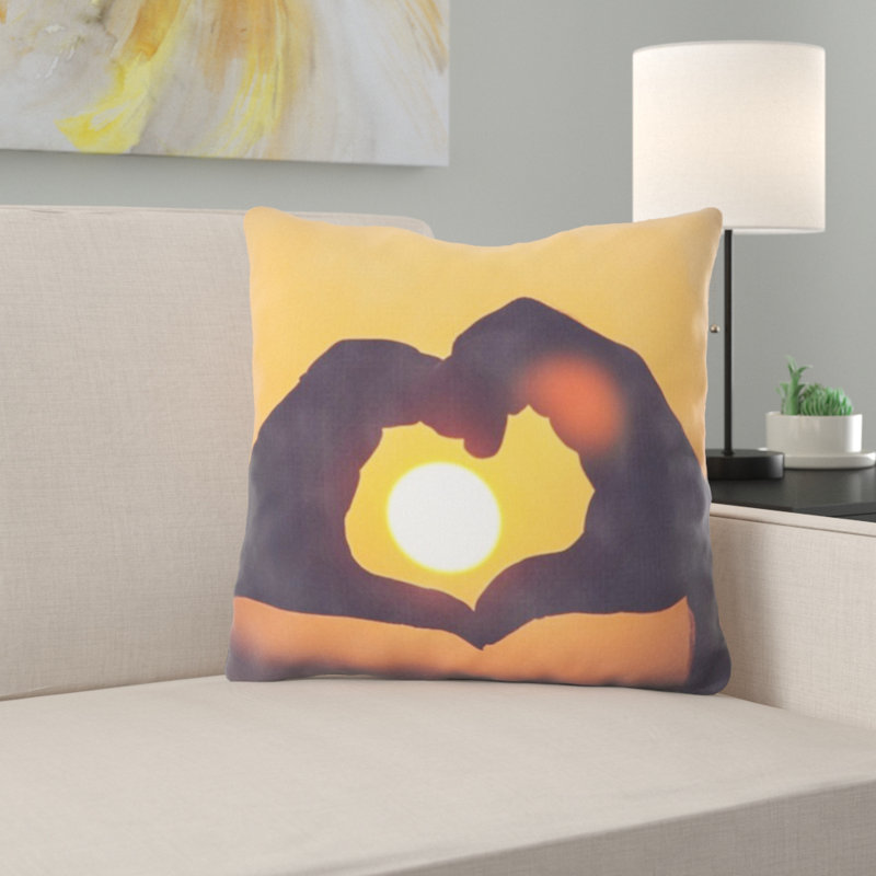 Coussin décoratif cardiaque