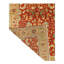 Wool Oriental Area Rug in Red/Beige