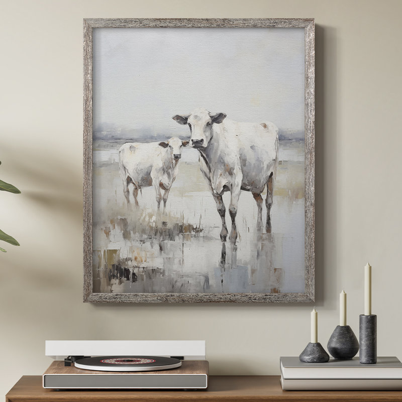 ANIMALS Series CCXCII, reproduction encadrée - bois massif, H 30 po x l 24 po