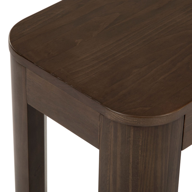 Banc en bois massif Spero 58 ", Noyer