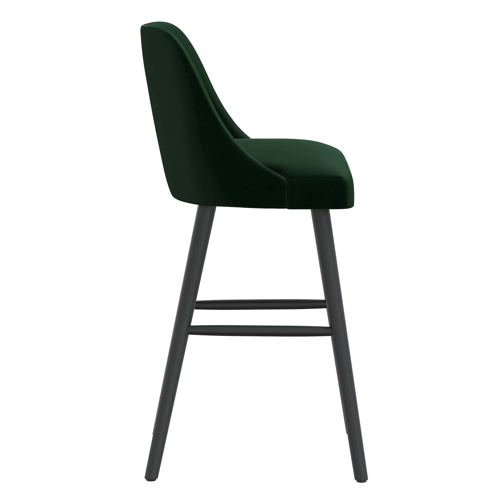 Gallie Counter & Bar Stool, Bar Stool (30" Seat Height), Dark Green