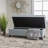 Upholstered Bench With Storage Space-318389375