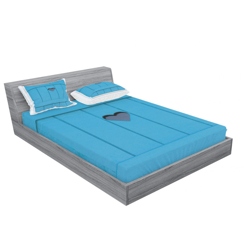 Microfiber Sheet Set, Queen Sheet Set with Fitted Sheet