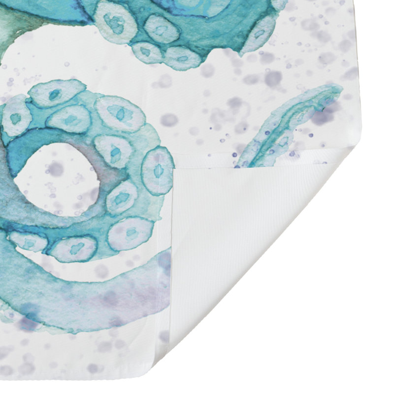 Palmyra Shower Curtain, Teal