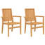 ClassicLiving Garden Dining Set Solid Wood Teak-1665126720-1665126722