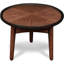 Table basse ronde 20 po chêne