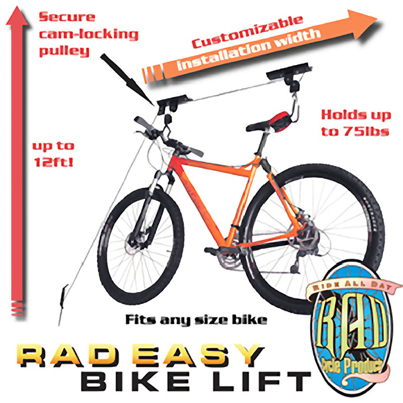 Support à vélos à fixer au plafond Garage Mountain