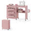 MDF Armoire Desk with Built-In Electrical Outlet-313011616