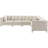 Iza Velvet L-Shaped Sectional Reversible-82749522