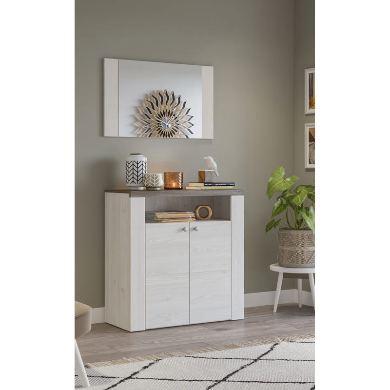 Siomha Rectangle Mirror, Oak Sibiu Larche