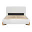 Élégant lit tapissier, une pièce maîtresse luxueuse et confortable-413401959
