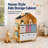 House-shaped Children's Storage Rack