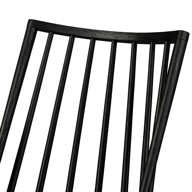 Lewis Stool, Black, Counter Stool (24" Seat Height)